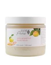 100% Pure  Pink Grapefruit Body Scrub 