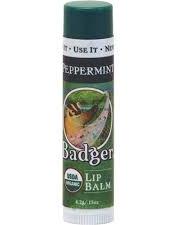 Badger Peppermint Classic Lip Balm 