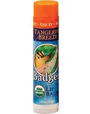 Badger Tangerine Breeze Classic Lip Balm 