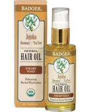 Badger Jojoba Hair Oil 