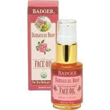 Badger Damascus Rose Face Oil 