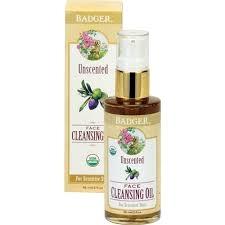 Badger Unscented Face Cleansing Oil 