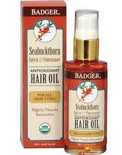 Badger Seabuckthorn Hair Oil 