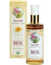 Badger Unscented Body Oil 