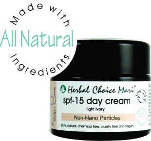 Herbal Choice Mari SPF-15 Day Cream Light Ivory