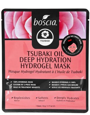 Boscia Tsubaki Oil Deep Hydration Hydrogel Mask 