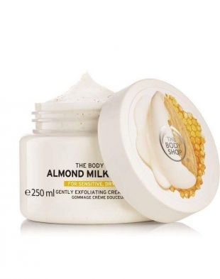 The Body Shop Almond Milk & Honey Gently Exfoliating Cream Scrub 