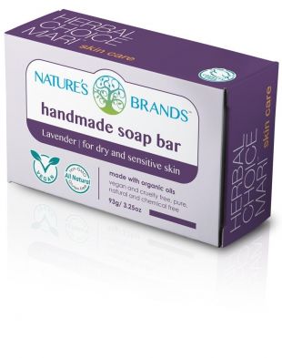 Herbal Choice Mari Handmade Soap Bar Lavender 