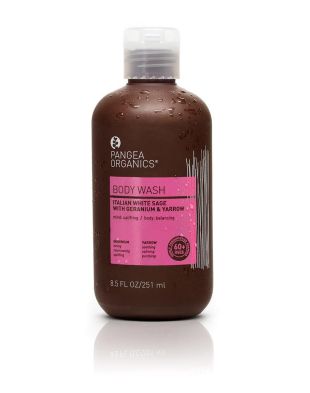 Pangea Organics  Italian White Sage, Geranium & Yarrow Body Wash 