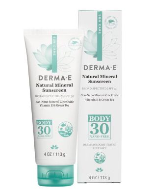 Derma E Natural Mineral Sunscreen Broad Spectrum SPF 30 Body 
