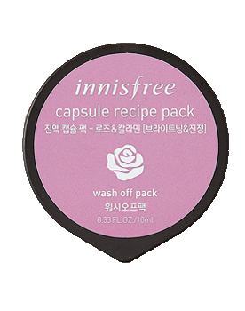 Innisfree Capsule Recipe Pack Rose & Calamine