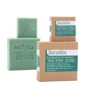 Sensatia Botanicals Eucalyptus and Cajeput Tea Tree Soap 