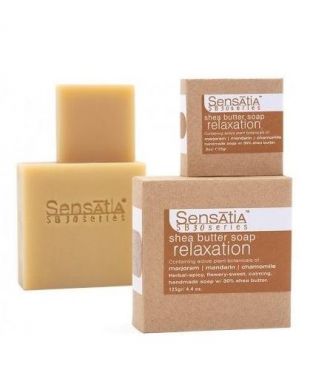 Sensatia Botanicals Relaxation Shea Butter Soap 