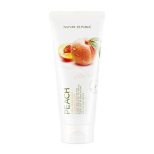 Nature Republic Fresh Herb Peach Cleansing Foam 