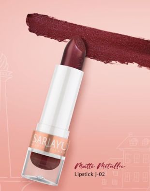 Sariayu MATTE METALLIC LIPSTICK Color trend 2018 inspirasi Jakarta J-02