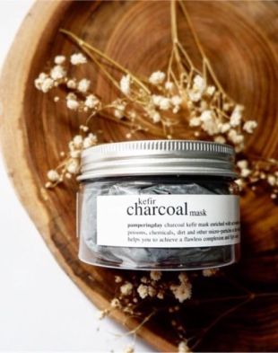 the Aubree Charcoal Kefir Mask 