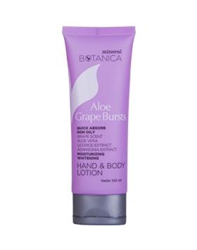 Mineral Botanica Hand and Body Lotion Aloe Grape Bursts