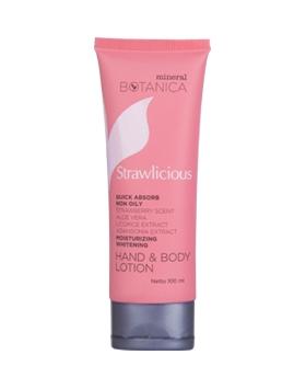 Mineral Botanica Hand and Body Lotion Strawlicious