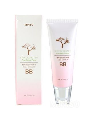 Miniso Shiyokubutsu Aqua Moisture BB 