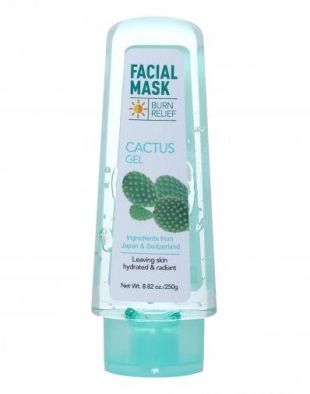 Miniso Burn Relief Cactus Gel Facial Mask 