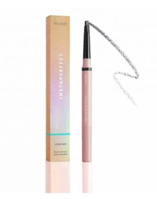 Instaperfect by Wardah Geniustwist Matic Contour Brow-Brushed Deep Grey