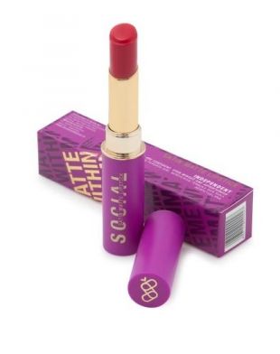 Social Cosmetics Matte Within Me Lipstick Independent