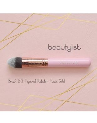 Beautylist #130 Tapered Kabuki Rose Gold