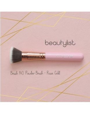 Beautylist #140 Powder Brush Rose Gold