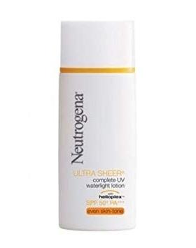 Neutrogena Ultra Sheer Complete UV Waterlight Lotion SPF 50+ 