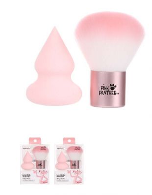 Miniso Pink Panther Brush and Sponge Set 