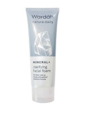 Wardah Mineral+ Clarifying Facial Foam 