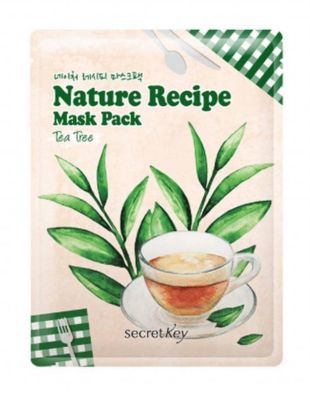 Secret Key Nature Recipe Mask Pack Tea Tree