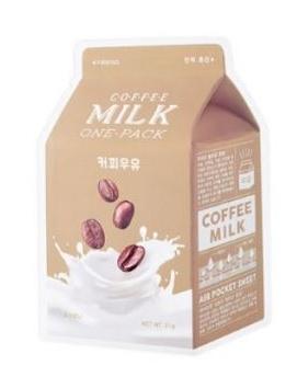APIEU Milk One Pack Sheet Mask Coffee Milk