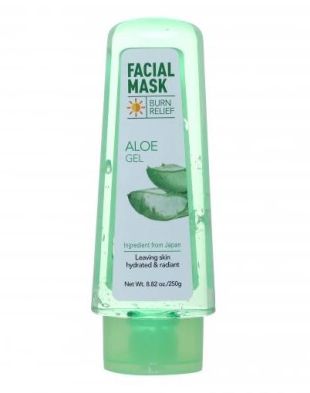 Miniso Burn Relief Aloe Gel Facial Mask 