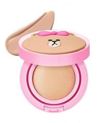 Missha Line Friends Edition Glow Tension Cushion 23 Sand