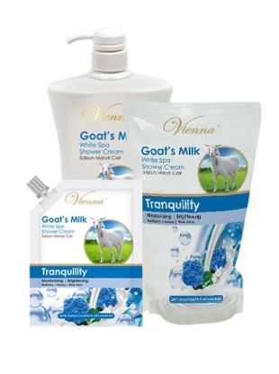 Vienna Goat's Milk White Spa Shower Cream Tranquility