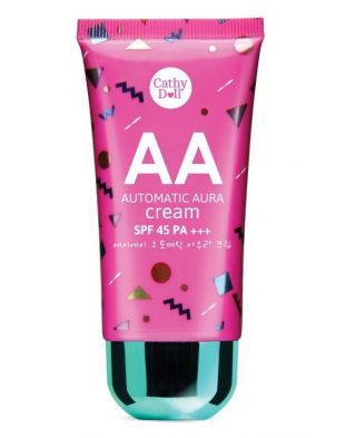 Cathy Doll AA Automatic Aura Cream SPF 45 PA+++ 23 Natural Beige