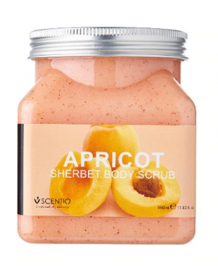 Scentio Apricot Anti-Aging Sherbet Body Scrub 