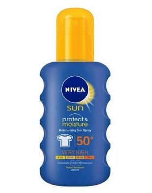 NIVEA Sun Protect & Moisture Spray SPF 50+ 
