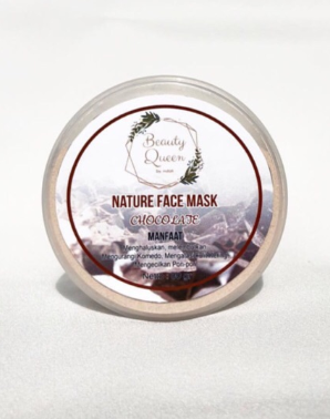 Beauty Queen  Nature Face Mask Chocolate