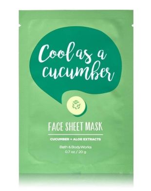 Bath and Body Works Cool as a Cucumber Face Sheet Mask 