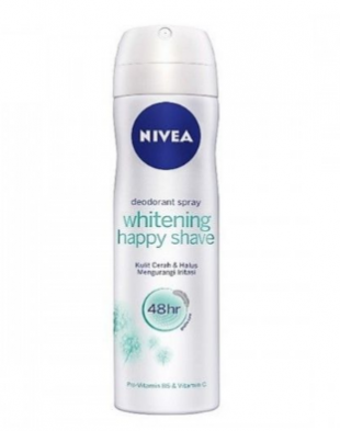 NIVEA Whitening Happy Shave Deodorant Spray 