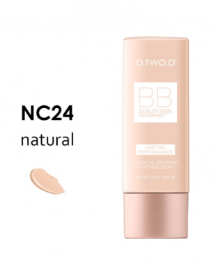 O.TWO.O BB Cream Beauty Skin Nude Effect NC24 Natural