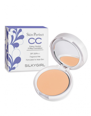 SilkyGirl Skin Perfect CC 2 Way Foundation Nude