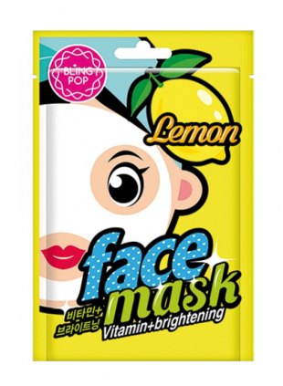 Bling Pop Lemon Vitamin + Brightening Face Mask 