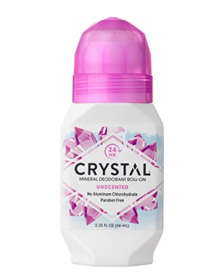 Crystal Mineral Deodorant Roll On 24hr Unscented