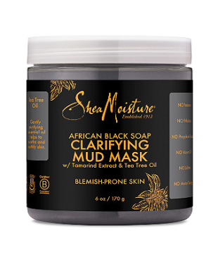 Shea Moisture African Black Soap Clarifying Mud Mask 