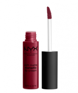 NYX Soft Matte Metallic Lip Cream Madrid