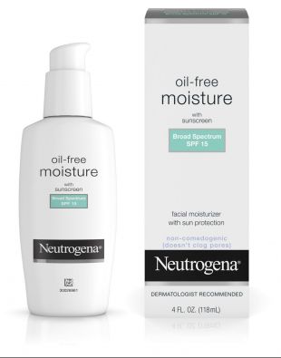 Neutrogena Oil free moisturizer SPF 15 