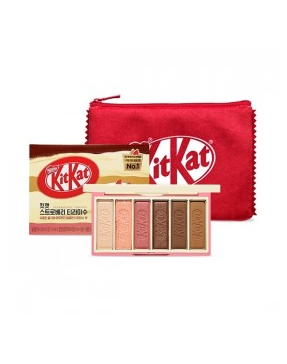 Etude House Play Color Eyes Mini Kit Kitkat Strawberry Tiramisu